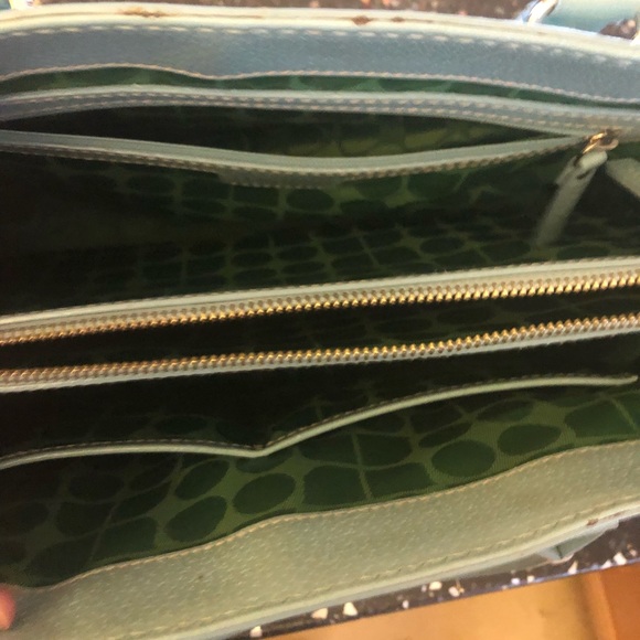 Kate Spade EUC Wellesley Light Tiffany Blue Bag - Picture 3 of 8
